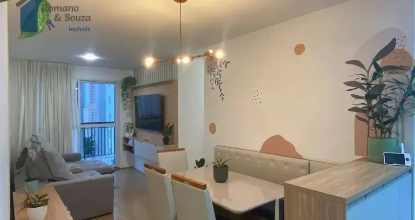 Apartamento em Guarulhos, condomínio Moov, Shopping Maia, com 3 dormitórios à venda, 75 m² por R$ 660.000
