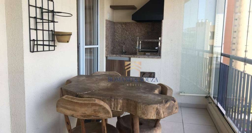 Apartamento com 2 dormitórios para alugar, 83 m² por R$ 5.057,00/mês - Centro - Guarulhos/SP