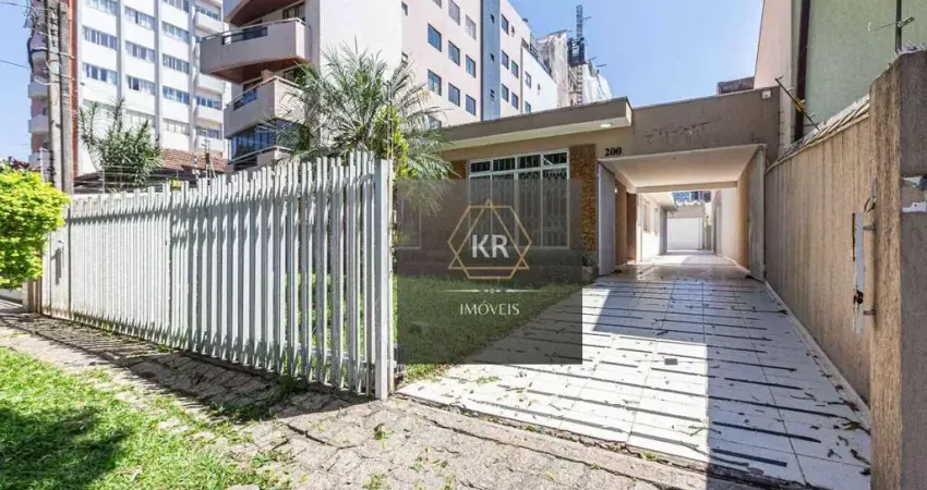 Casa comercial com 10 salas para alugar na Rua Tenente Max Wolf Filho, Água Verde, Curitiba