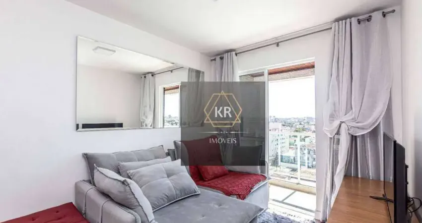 Apartamento mobiliado com 1 dormitório à venda no Rebouças.