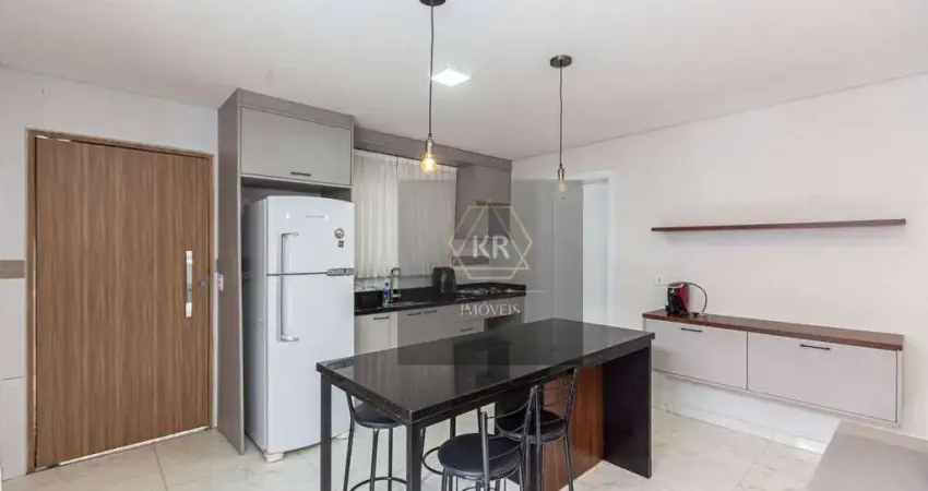 Sobrado para locação, bairro alto, mobiliado, 3 quartos, garagem privativa