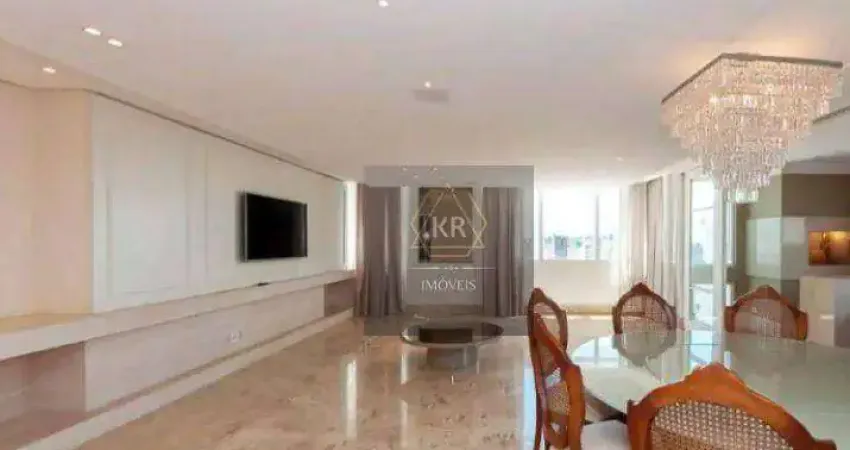 Apartamento com 3 dormitórios para alugar, 180 m² por r$ 22.015/mês - bigorrilho - curitiba/pr