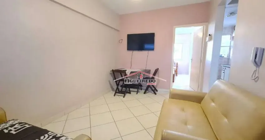 Apartamento com 1 dormitório para alugar, 48 m² por r$ 1.850,00/mês - canto do forte - praia grande/sp