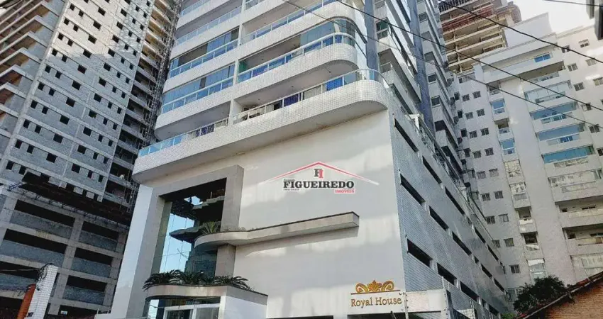 Apartamento com 2 dormitórios à venda, 87 m² por r$ 585.000,00 - canto do forte - praia grande/sp