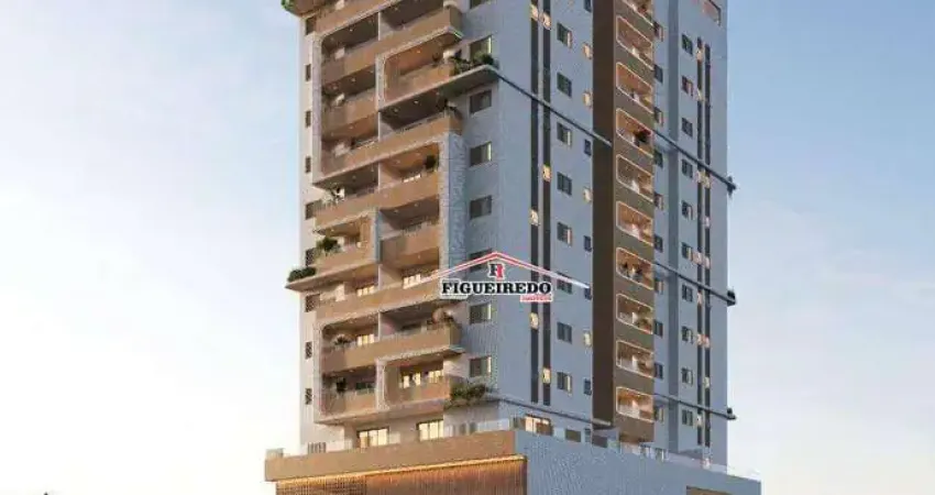 Apartamento com 2 dormitórios à venda, 61 m² por r$ 513.800 - vila guilhermina - praia grande/sp