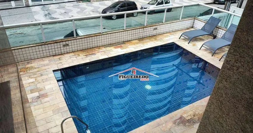 Apartamento com 2 dormitórios à venda, 89 m² por r$ 560.000,00 - canto do forte - praia grande/sp