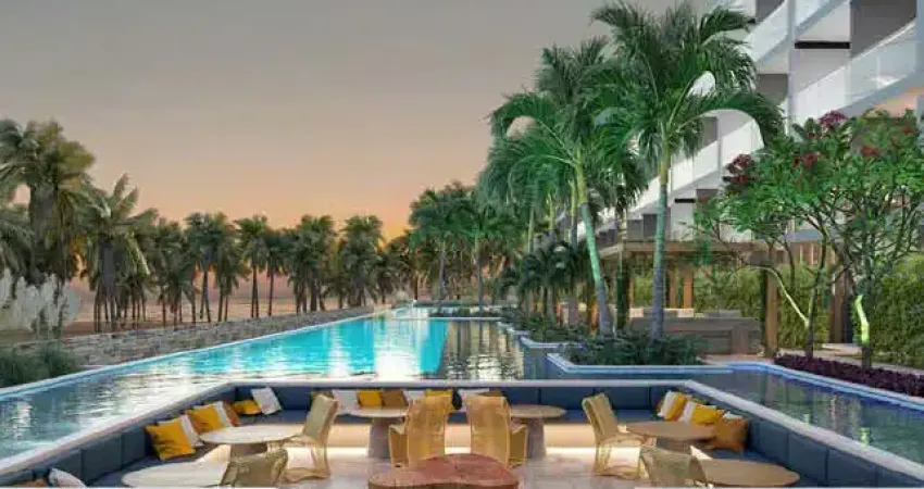 Apartamento 1 quarto na praia dos carneiros 29m² com área de lazer completa rooftop