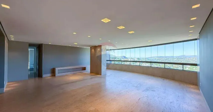 Apartamento com 3 suítes e 5 banheiros para alugar, 244 m² por r$ 25.000/mês