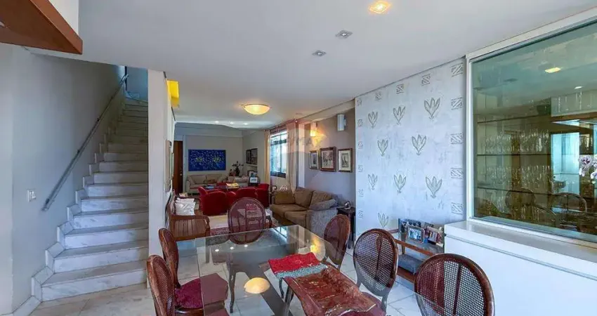 Apartamento duplex no coração do belvedere! vista panorâmica e 4 vagas