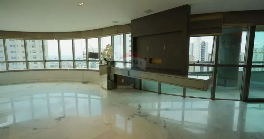 Apartamento de 240m² no belvedere, 4 quartos e lazer completo com quadra de tênis