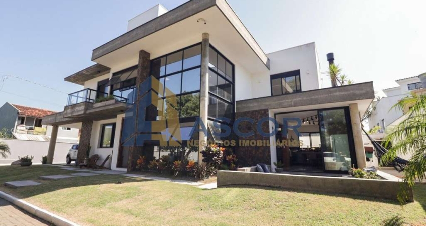 Casa em condomínio fechado com 4 quartos à venda na Rua do Gramal, --, Campeche, Florianópolis
