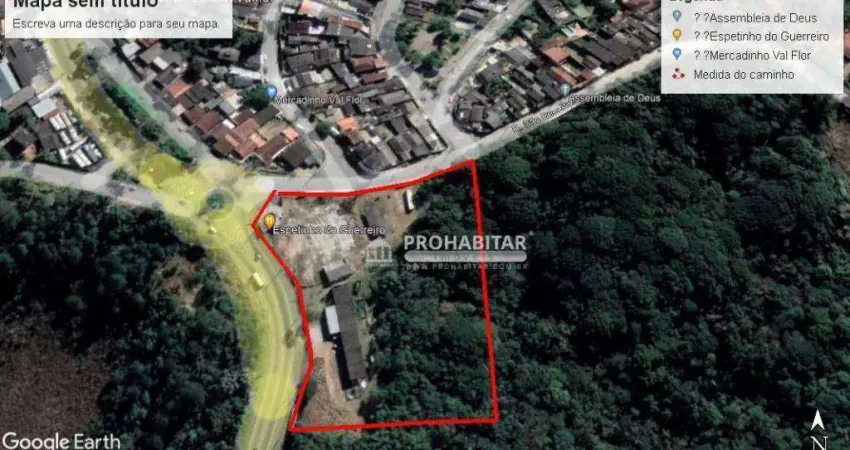 Terreno comercial à venda no Jardim Valflor, Embu-Guaçu 