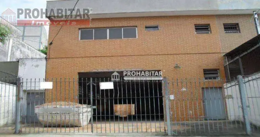 Galpão, 480 m² - venda por R$ 2.000.000,00 ou aluguel por R$ 11.000,08 - Jardim Marabá(Zona Sul) - São Paulo/SP