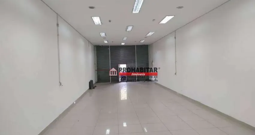 Alugo ótimo salão comercial de 110 m² de área útil com excelente localização no centro da Vila São José, bom negócio para investidor e franquias