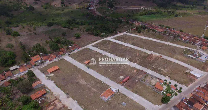 Lotes a venda no Loteamento Villa dos Ipês em Canguaretama. Prontos para construir, Px ao centro da cidade, há 15min da praia