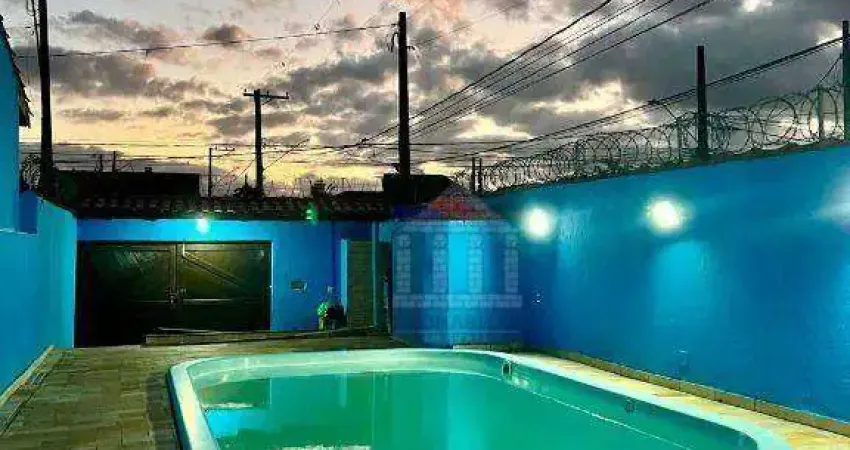 Casa com 2 dormitórios à venda, 80 m² - Balneário Itaguaí - Mongaguá/SP