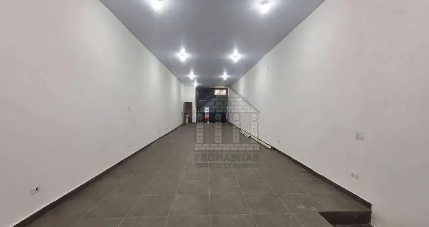 Salão para alugar, 124 m² por R$ 2.850,00/mês - Jardim Noronha - São Paulo/SP