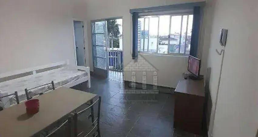 Apartamento para venda com sacada e vaga de garagem no Guarujá/SP