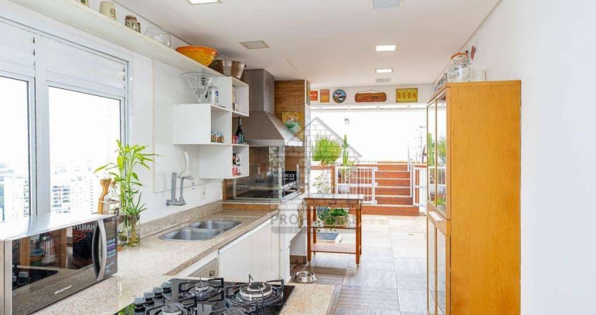 Cobertura para venda com 4 quartos, sendo 3 suítes, 311m²