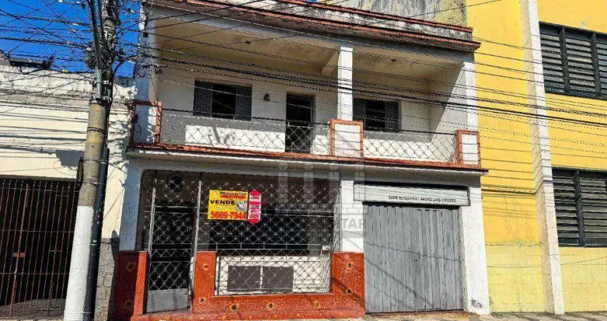 Sobrado com 3 quartos à venda no centro de Mogi das Cruzes/SP