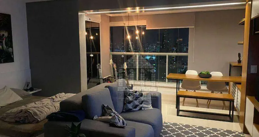 Apartamento mobiliado com 1 quarto para alugar em Campo Belo