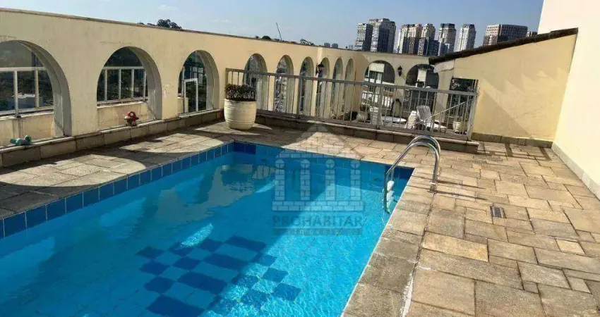 Cobertura duplex com 6 quartos para venda ou aluguel no real parque