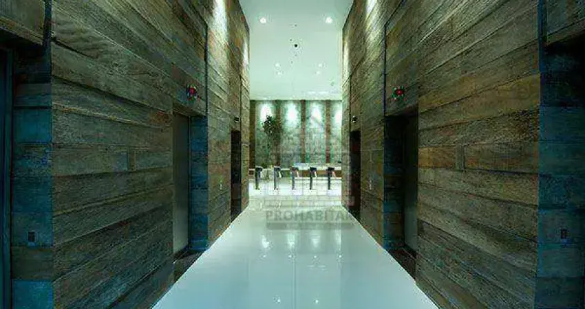 Sala comercial para venda ou locação no empresarial bonnaire, com 56,68m², 2 banheiros e 1 vaga de garagem no morumbi.