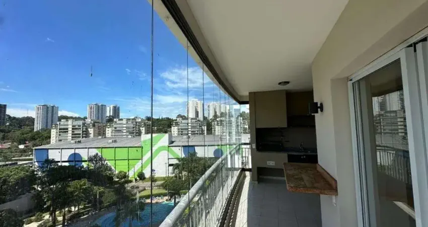 Apartamento no villa natura na washington luis com 3 dormitórios para alugar, 132 m² - santo amaro - são paulo/sp