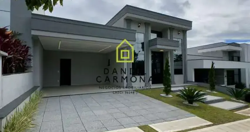 Belíssima Casa Térrea 03 Suítes - Residencial London Park - Indaiatuba/SP.