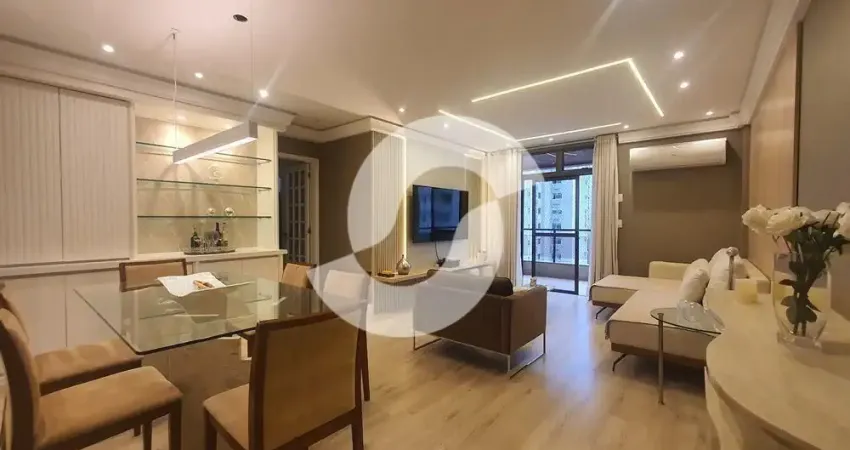 Apartamento à venda 3 quartos, sendo 1 suite, 2 vagas, varanda, Jardim Icaraí, Niteroi RJ