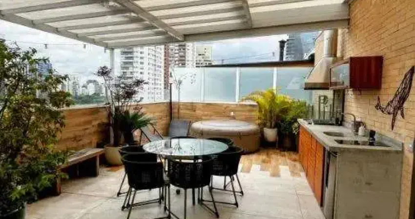 Cobertura com 1 quarto à venda na Rua Ribeiro do Vale, 357, Brooklin, São Paulo