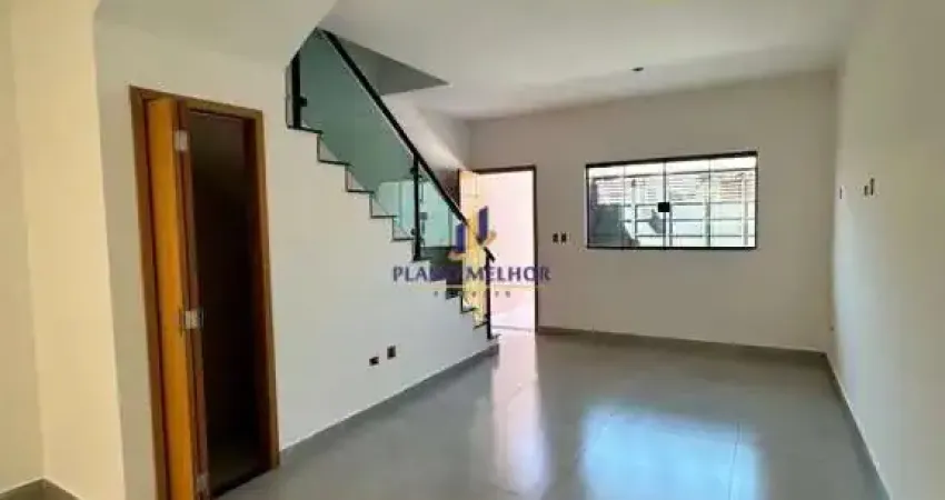 Sobrado Novo à Venda com 2 Suítes 1 Vaga de Auto com 3 Pavimentos com Área Gourmet em Salão De Festas com 117 m² de Área Construída - Opção com 3 Dormitórios com 1 Suíte e 3 vagas - CA2592