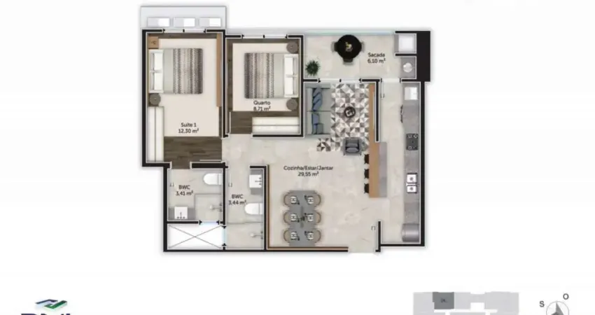 Apartamento com 2 quartos à venda na Rua João de Deus Machado, 308, Trindade, Florianópolis