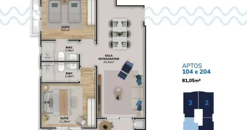 Apartamento com 2 quartos à venda na Rodovia Francisco Thomaz dos Santos, 9005, Pântano do Sul, Florianópolis