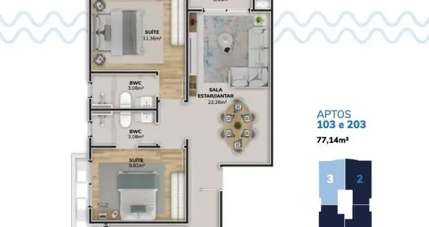 Apartamento com 2 quartos à venda na Rodovia Francisco Thomaz dos Santos, 9005, Pântano do Sul, Florianópolis