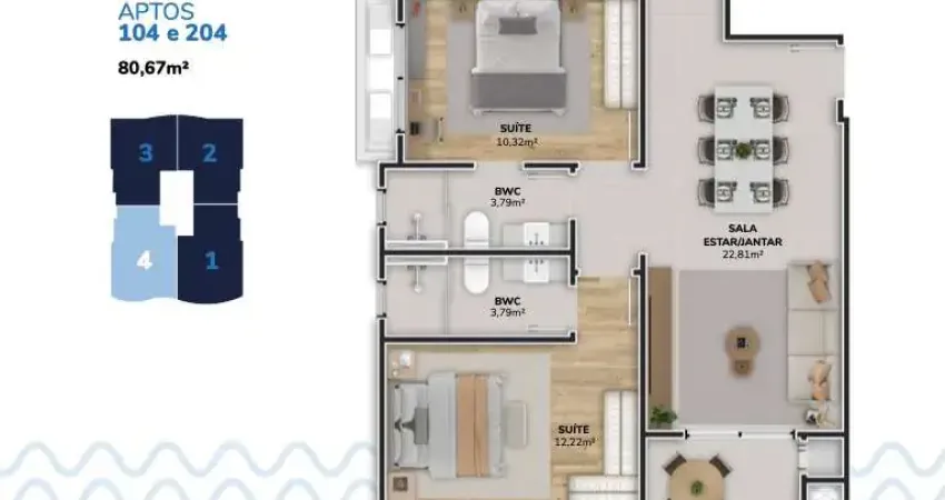 Apartamento com 2 quartos à venda na Rodovia Francisco Thomaz dos Santos, 9005, Pântano do Sul, Florianópolis