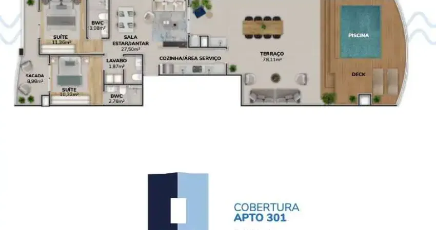 Cobertura com 2 quartos à venda na Rodovia Francisco Thomaz dos Santos, 9005, Pântano do Sul, Florianópolis