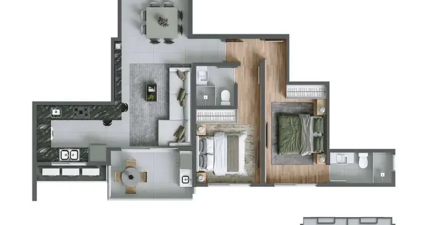 Apartamento com 2 quartos à venda na Rua Allan Kardec, 120, Agronômica, Florianópolis
