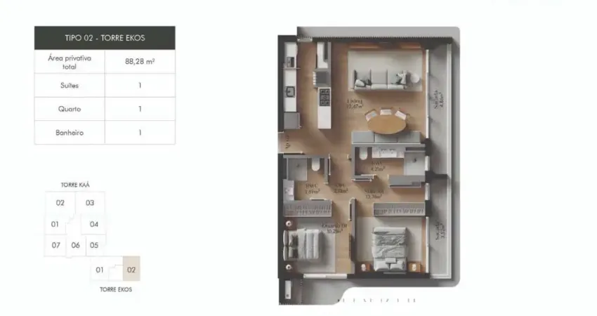 Apartamento com 2 quartos à venda na Rua Crispim Mira, 12, Centro, Florianópolis