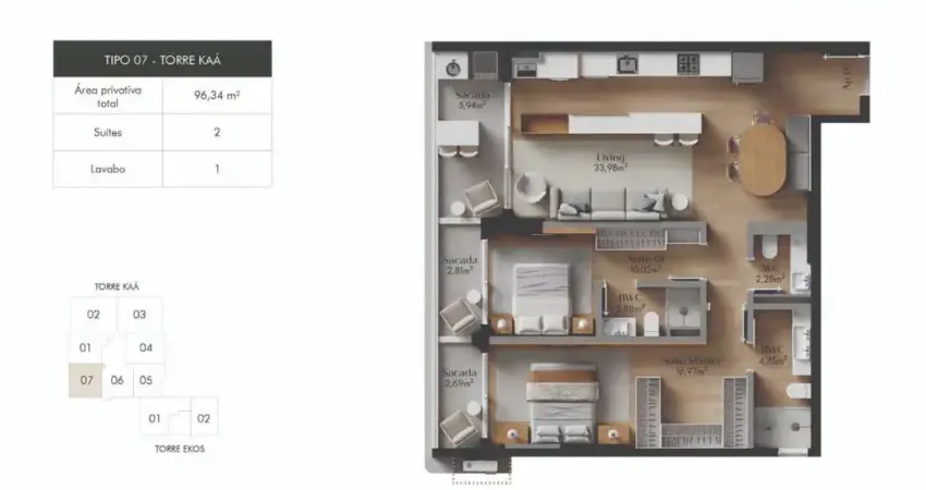 Apartamento com 2 quartos à venda na Rua Crispim Mira, 12, Centro, Florianópolis