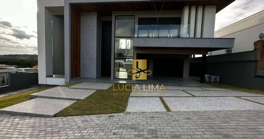 Sobrado INCRÍVEL com PISCINA, 4 SUÍTES à venda, 420 m² por R$ 3.195.000 - Condomínio Residencial Colinas do Paratehy - São José dos Campos/SP