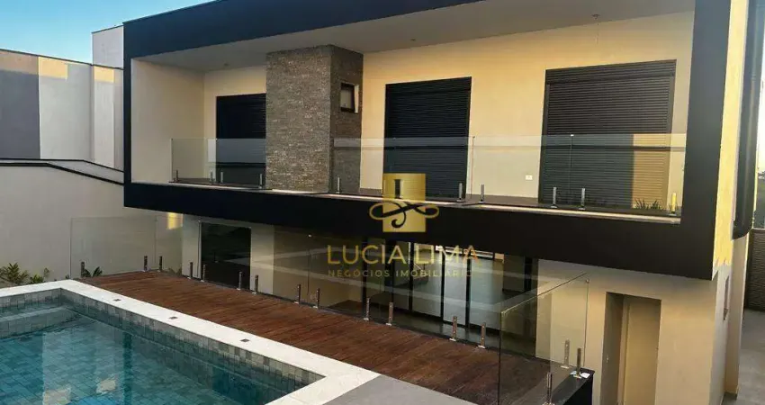 Sobrado ESPETACULAR, com 5 SUÍTES à venda, 363 m² por R$ 3.700.000 - Condomínio Residencial Alphaville I - São José dos Campos/SP