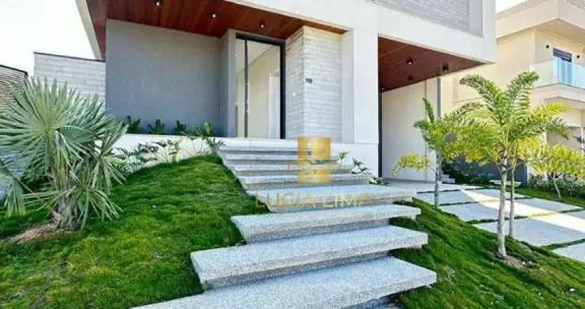 Sobrado LUXUOSO, com PISCINA INCRÍVEL,  4 SUÍTES à venda, 440 m² por R$ 4.300.000 - Condomínio Residencial Alphaville II - São José dos Campos/SP