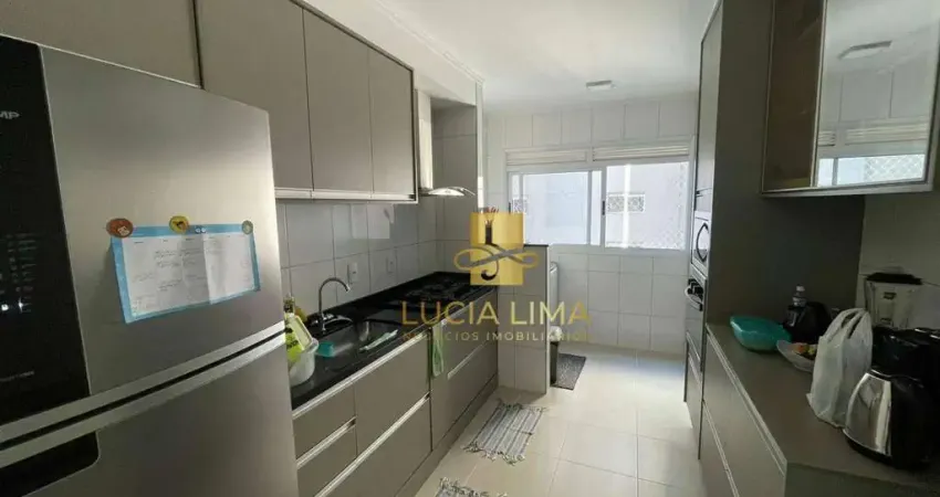 Apartamento espetacular na zona sul, com 2 dormitórios à venda, 75 m² por r$ 615.000 - jardim sul - são josé dos campos/sp
