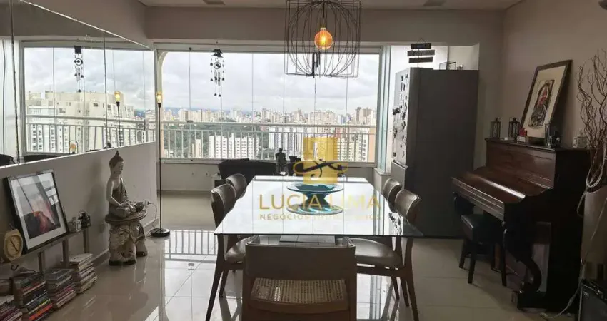 Cobertura espetacular vista magnífica, com 3 dormitórios à venda, 182 m² por r$ 1.700.000 - vila ema - são josé dos campos/sp