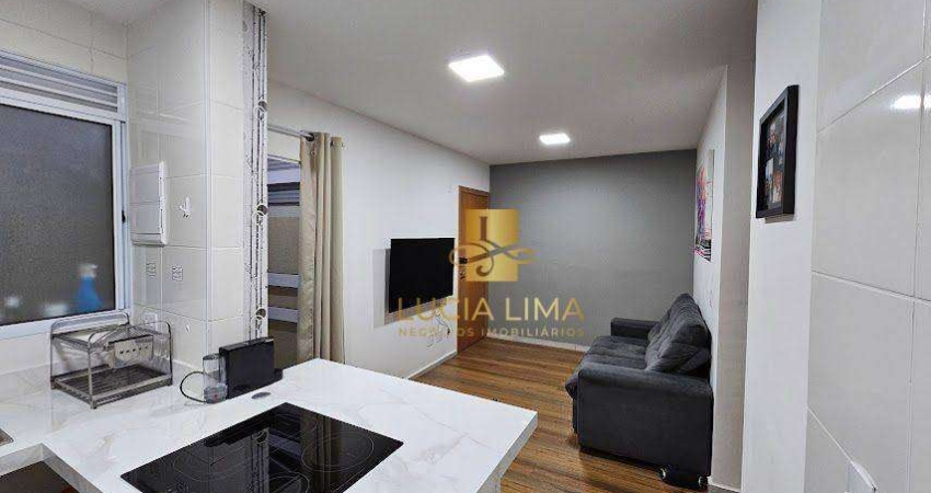 Apartamento dos SONHOS com ÁREA PRIVATIVA, com 2 dormitórios à venda, 45 m² por R$ 225.000 - Jardim Santa Inês - São José dos Campos/SP
