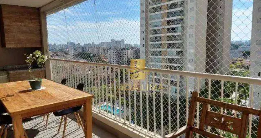 Apartamento SENSACIONAL com CONDOMÍNIO CLUBE,  com 3 SUÍTES à venda, 142 m² por R$ 1.390.000 - Jardim das Indústrias - São José dos Campos/SP