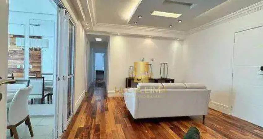 Apartamento LUXUOSO no PÁTIO,  com 4 dormitórios à venda, 125 m² por R$ 1.550.000 - Jardim Aquarius - São José dos Campos/SP