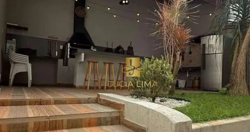 Sobrado dos SONHOS, com ESPAÇO GOURMET, 3 dormitórios à venda, 180 m² por R$ 899.000 - Villa Branca - Jacareí/SP