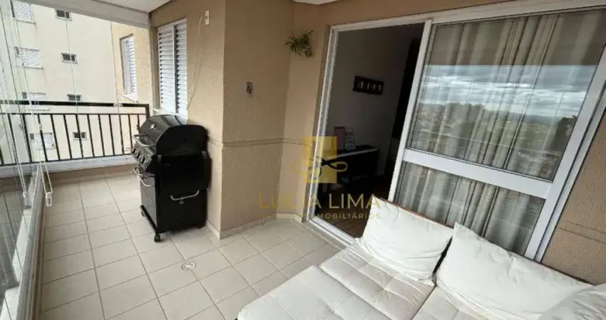 Apartamento VISTA INCRÍVEL PORTEIRA FECHADA no JARDIM ESTORIL, com 3 dormitórios à venda, 97 m² por R$ 780.000 - São José dos Campos/SP